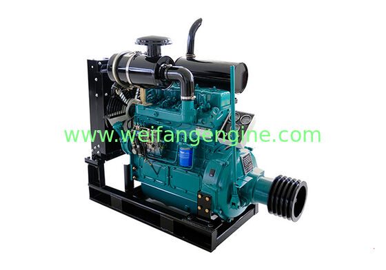 Ricardo diesel engine with clutch and belt pulley for stationary power use and agricultural use
